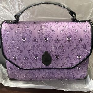 The Haunted Mansion Loungefly Crossbody Bag; New